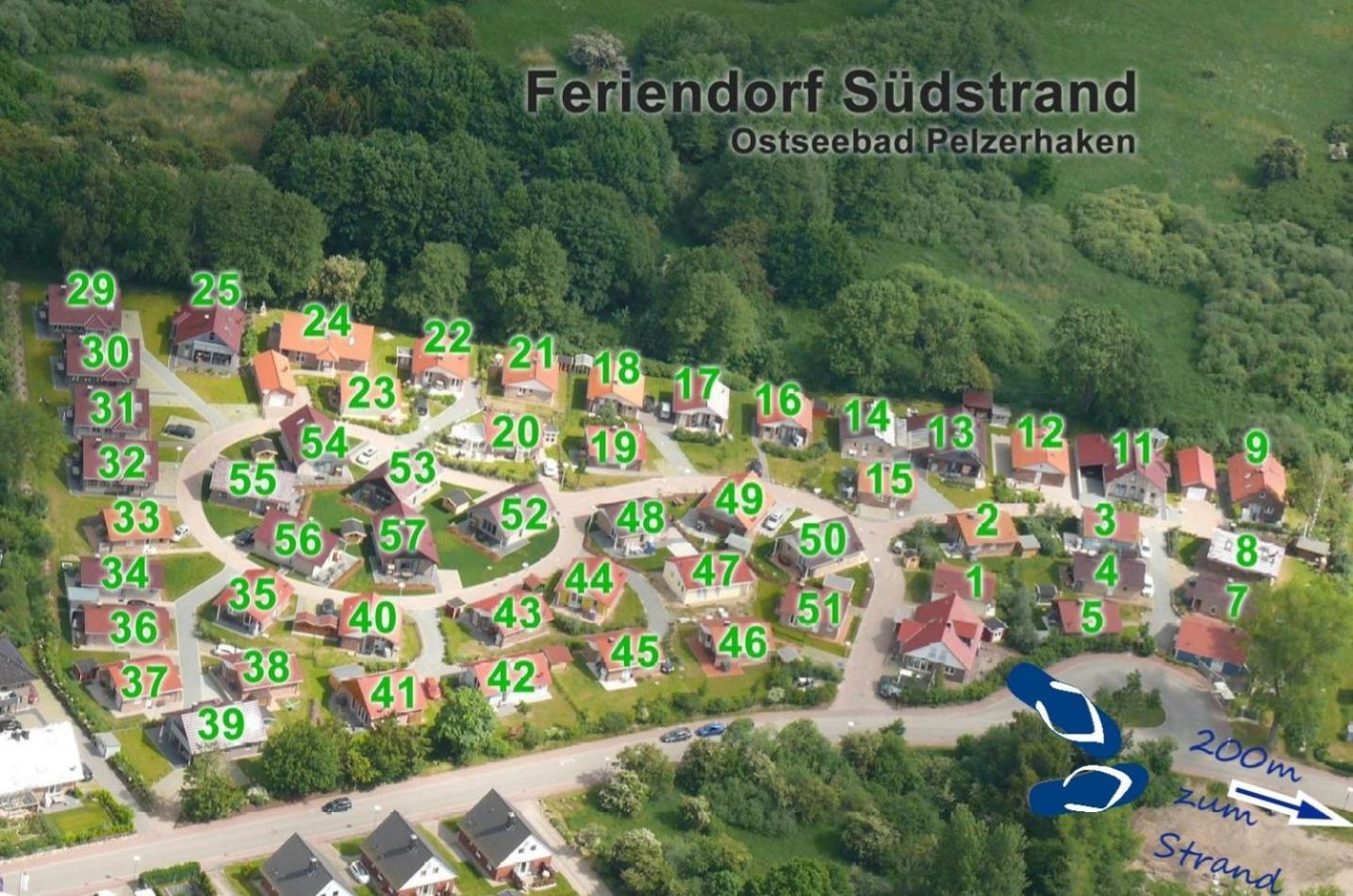 Feriendorf Suedstrand Haus 09 펠체르하켄 외부 사진